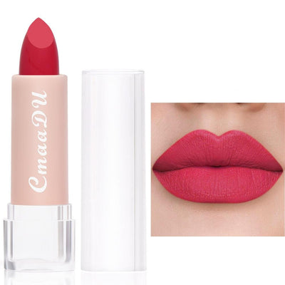 Solid Color Matte Waterproof Lipstick