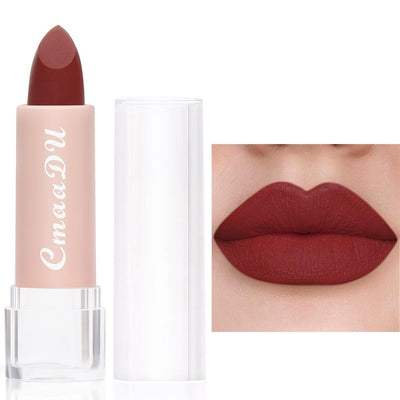 Solid Color Matte Waterproof Lipstick