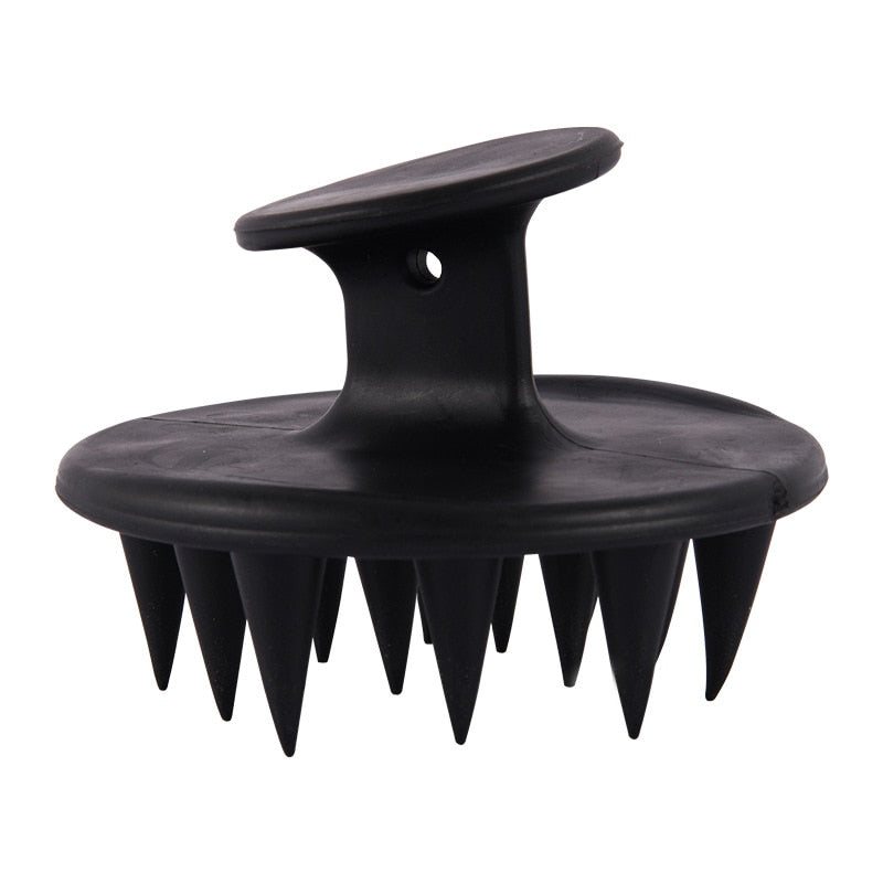 Silicone Shampoo Scalp Hair Massager Comb