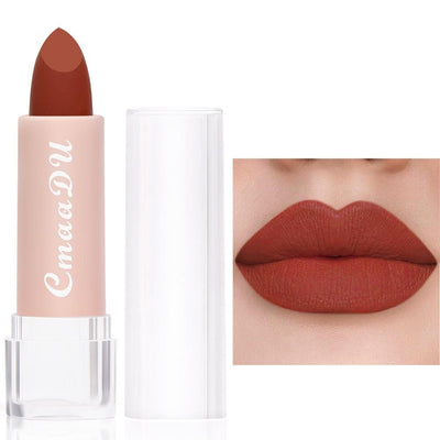 Solid Color Matte Waterproof Lipstick